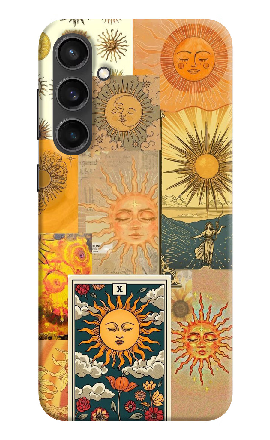 Sun Samsung S23 FE 5G Back Cover, Hard case