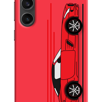 Red Velocity Samsung S23 FE 5G Hard Case Back Cover by Casekaro