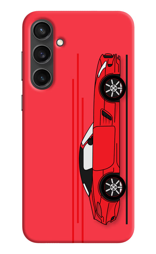 Red Velocity Samsung S23 FE 5G Hard Case Back Cover by Casekaro