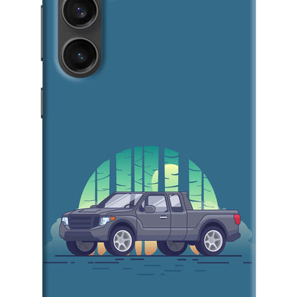 Retro Garage Vibe Samsung S23 FE 5G Hard Case Back Cover by Casekaro