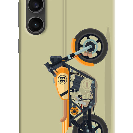 Vertical Speedster Samsung S23 FE 5G Hard Case Back Cover by Casekaro