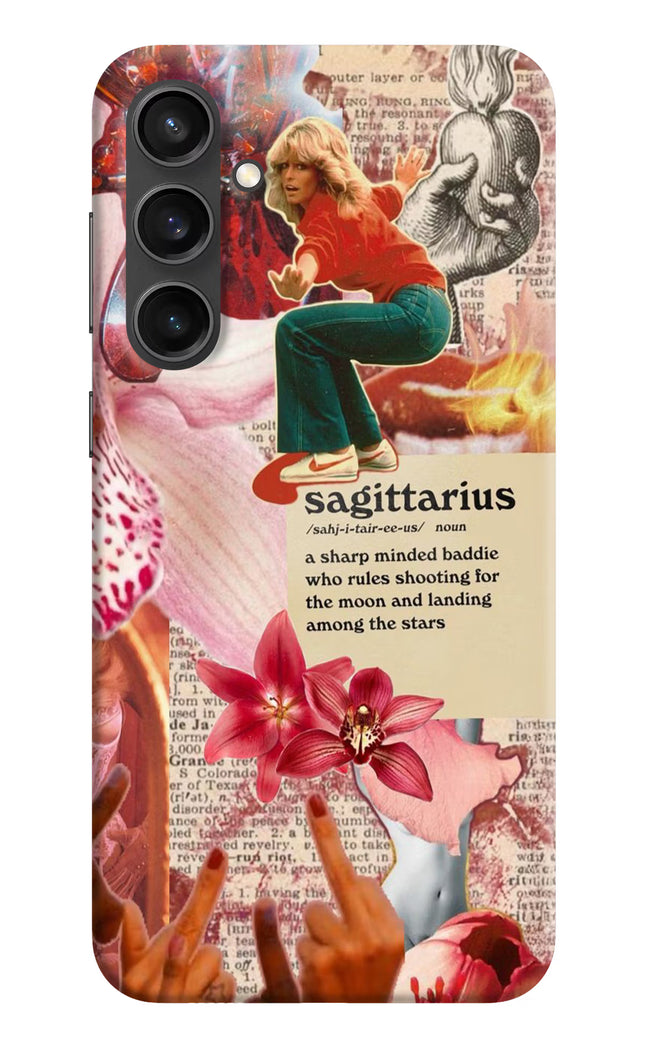Sagittarius Zodiac Samsung S23 FE 5G Hard Case Back Cover by Casekaro
