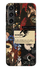 Scorpio Zodiac Samsung S23 FE 5G Hard Case Back Cover by Casekaro