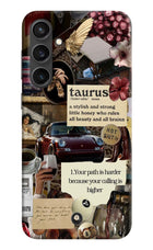 Taurus Zodiac Samsung S23 FE 5G Hard Case Back Cover by Casekaro
