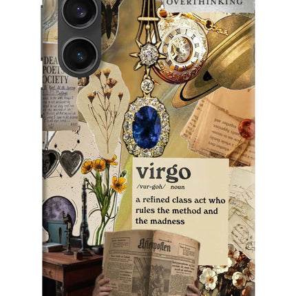 Virgo Zodiac Samsung S23 FE 5G Hard Case Back Cover by Casekaro