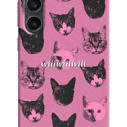 Pink Cats Samsung S23 FE 5G Hard Case Back Cover by Casekaro