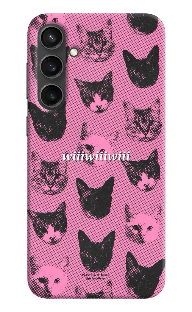 Pink Cats Samsung S23 FE 5G Hard Case Back Cover by Casekaro