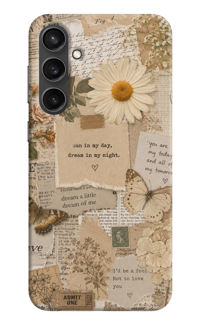Vintage case Samsung S23 FE 5G Hard Case Back Cover by Casekaro