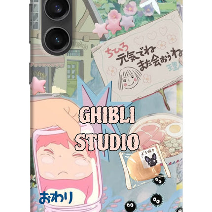 Studio Ghibli Samsung S23 FE 5G Hard Case Back Cover by Casekaro