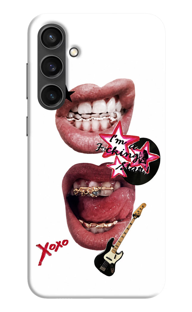 Rockstar Samsung S23 FE 5G Hard Case Back Cover by Casekaro