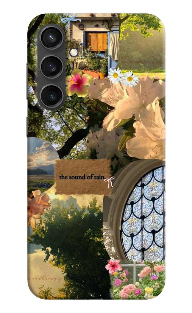Rain Samsung S23 FE 5G Hard Case Back Cover by Casekaro