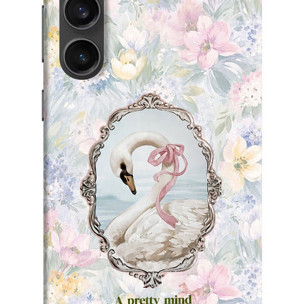 Pretty Mind Pretty Soul Samsung S23 FE 5G Hard Case Back Cover by Casekaro