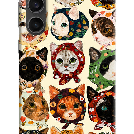 Cool Cat Samsung S23 FE 5G Hard Case Back Cover by Casekaro