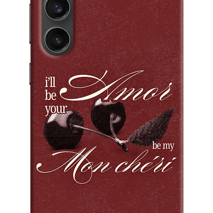Velvet Cherry Samsung S23 FE 5G Hard Case Back Cover by Casekaro