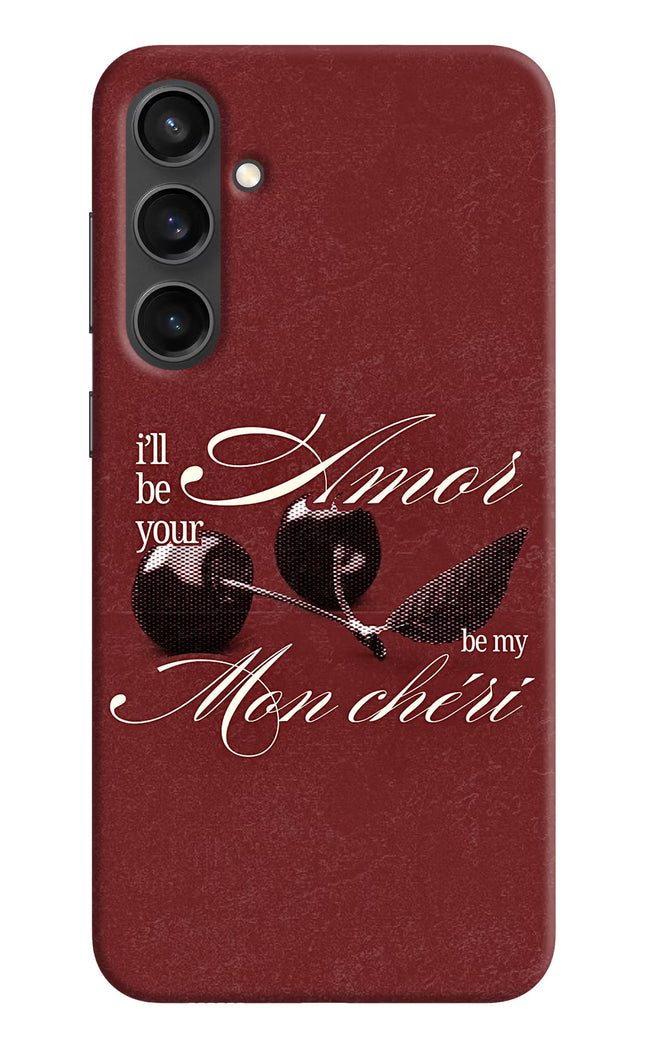Velvet Cherry Samsung S23 FE 5G Hard Case Back Cover by Casekaro