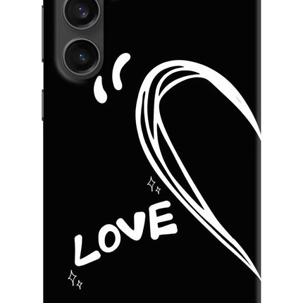 Love Line Samsung S23 FE 5G Hard Case Back Cover by Casekaro