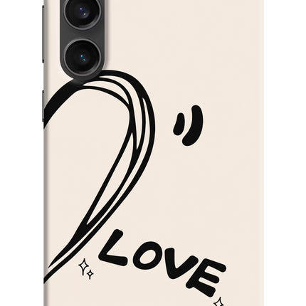 Soul Line Samsung S23 FE 5G Hard Case Back Cover by Casekaro