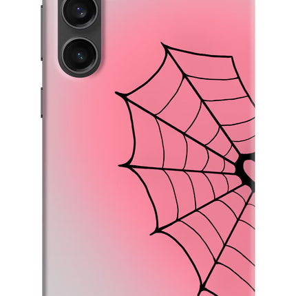 Pink Web Samsung S23 FE 5G Hard Case Back Cover by Casekaro