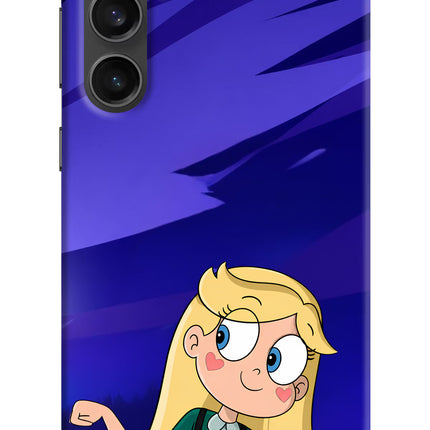 Star Glow Samsung S23 FE 5G Hard Case Back Cover by Casekaro