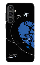 Love Orbit Samsung S23 FE 5G Hard Case Back Cover by Casekaro