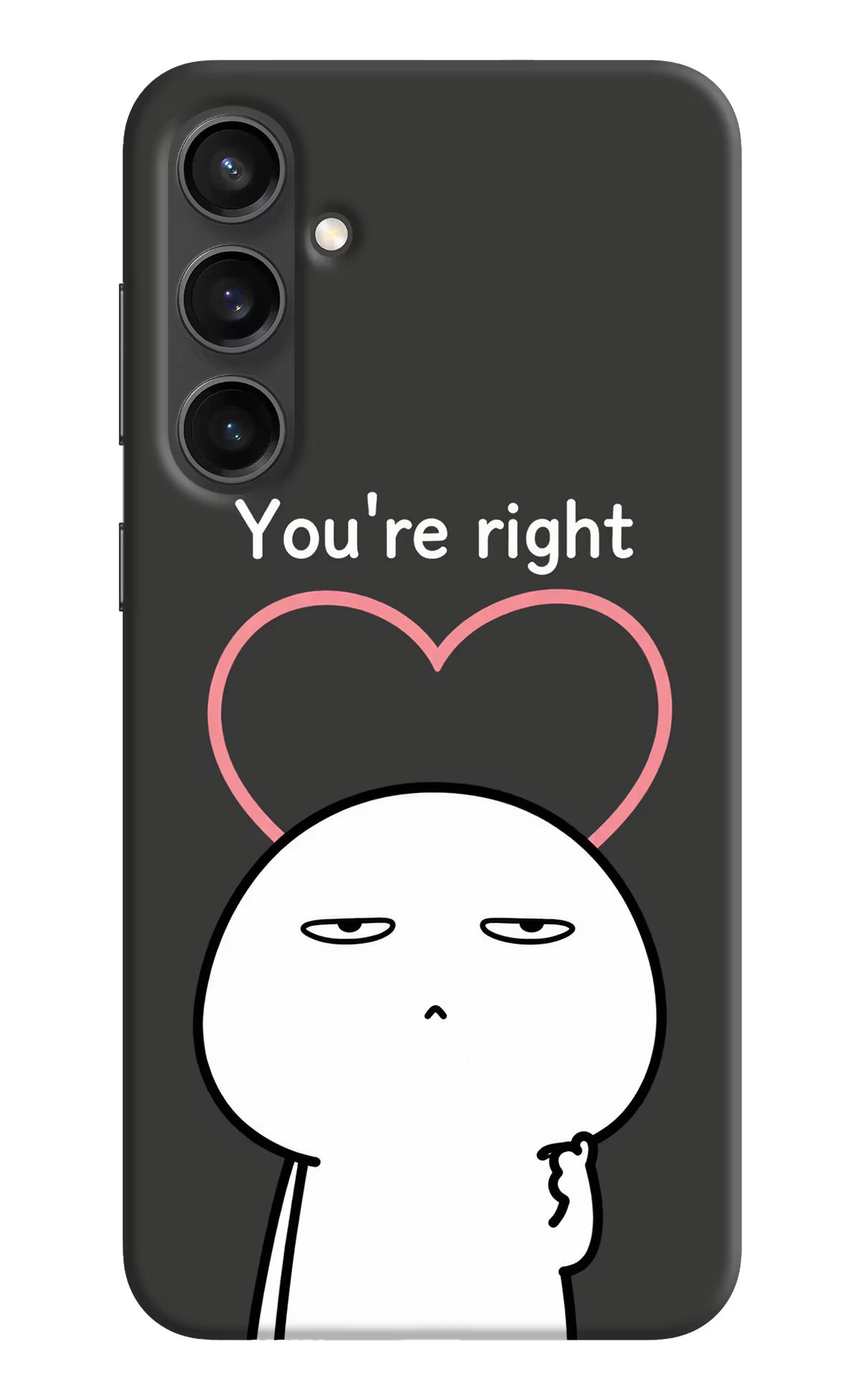 You're Right Samsung S23 FE 5G Back Cover
