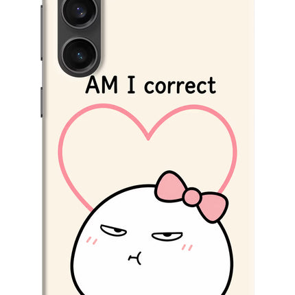 Always Right Samsung S23 FE 5G Hard Case Back Cover by Casekaro