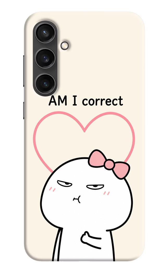 Always Right Samsung S23 FE 5G Hard Case Back Cover by Casekaro