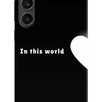 This World Samsung S23 FE 5G Hard Case Back Cover by Casekaro