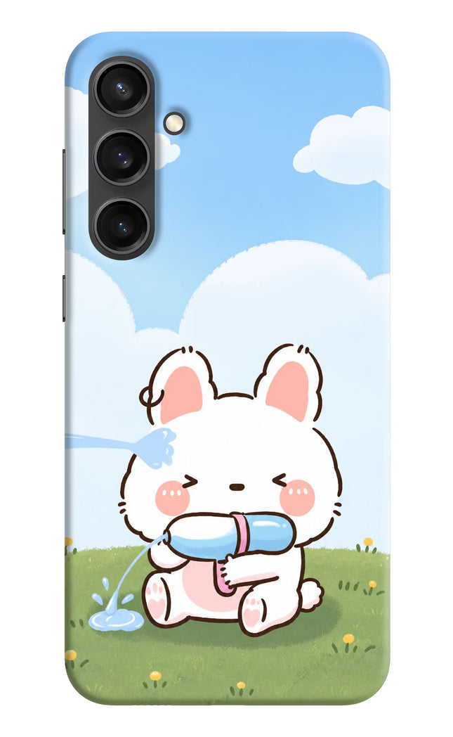 Bunny Treat Samsung S23 FE 5G Hard Case Back Cover by Casekaro