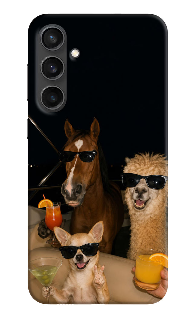 Party Squad Samsung S23 FE 5G Hard Case Back Cover by Casekaro