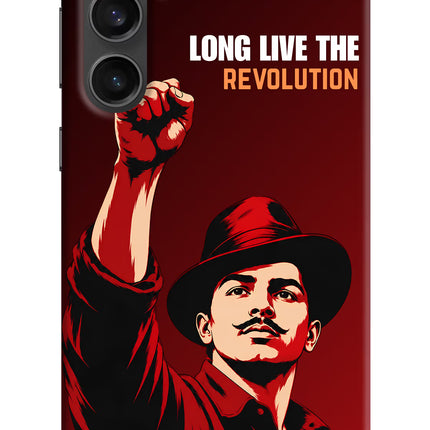 Bhagat Singh Revolution Samsung S23 FE 5G Back Cover