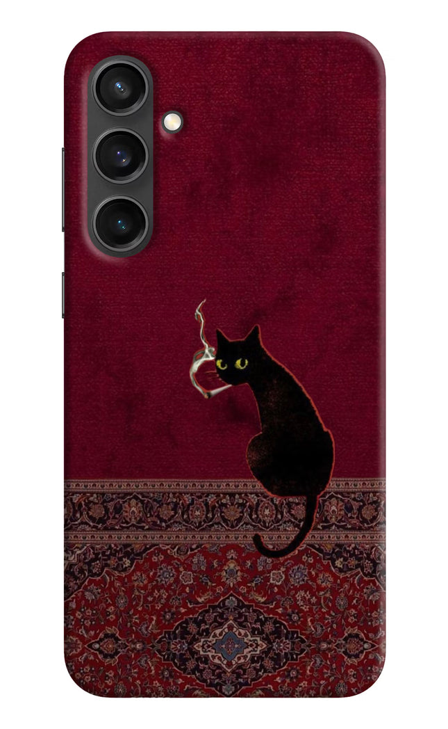 Midnight Cat Samsung S23 FE 5G Hard Case Back Cover by Casekaro