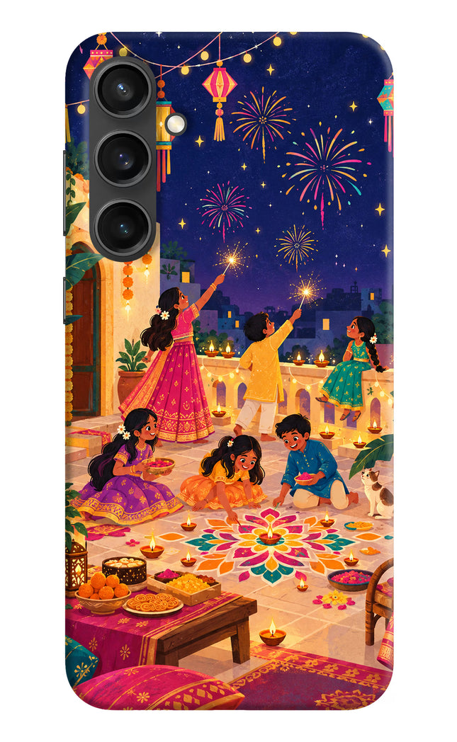 Diwali Night Samsung S23 FE 5G Hard Case Back Cover by Casekaro