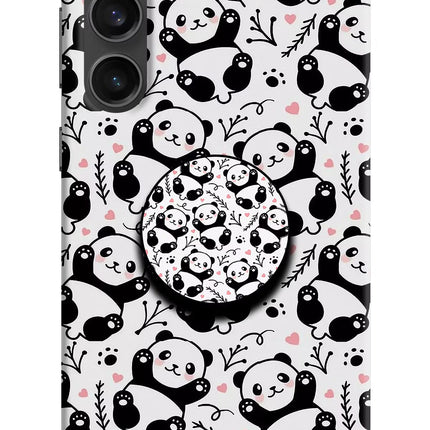Cute Panda Samsung S23 FE 5G Pop Case by Casekaro