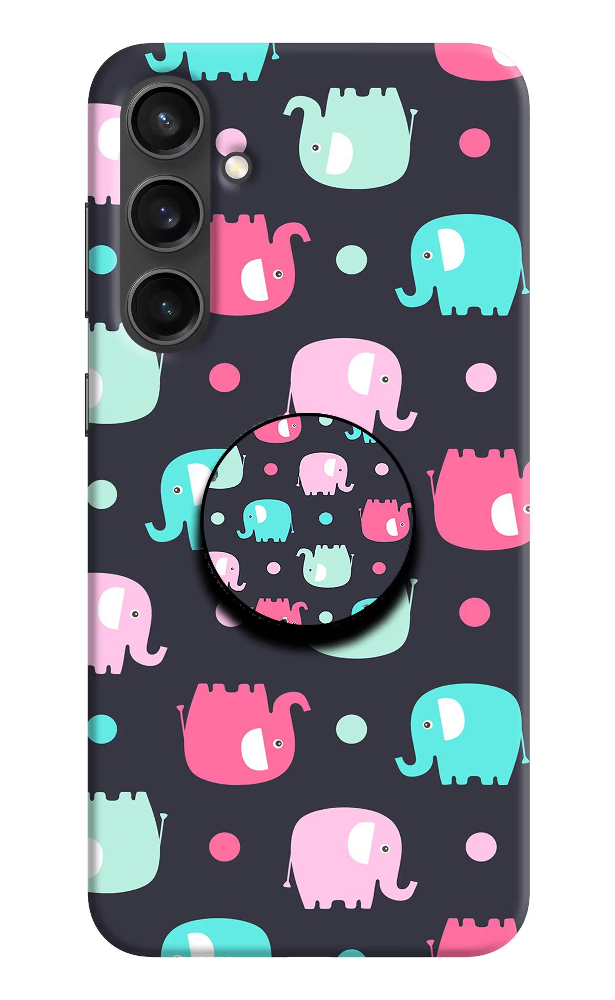 Baby Elephants Samsung S23 FE 5G Pop Case by Casekaro