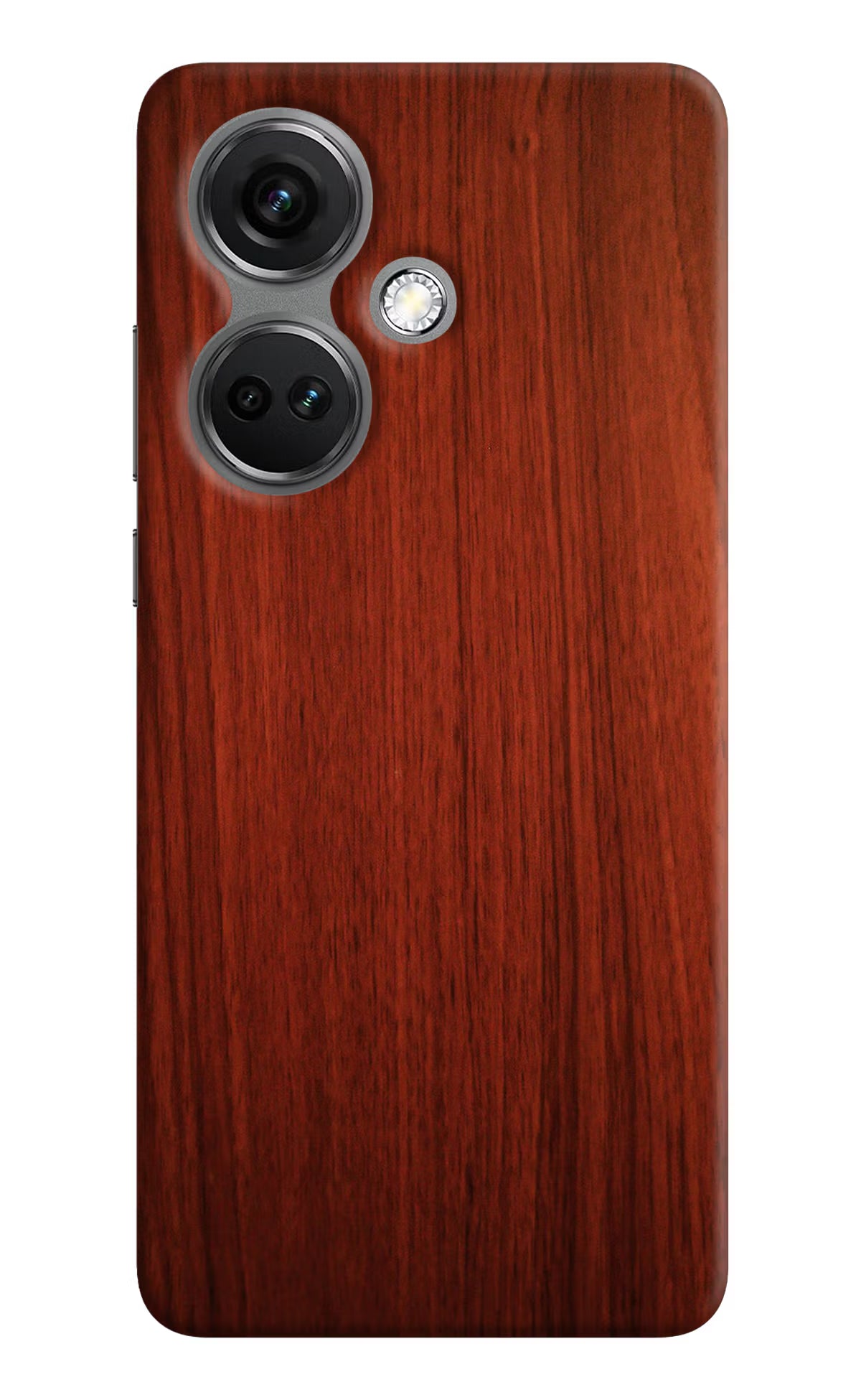 Wooden Plain Pattern OnePlus Nord CE 3 5G Hard Case Back Cover by Casekaro