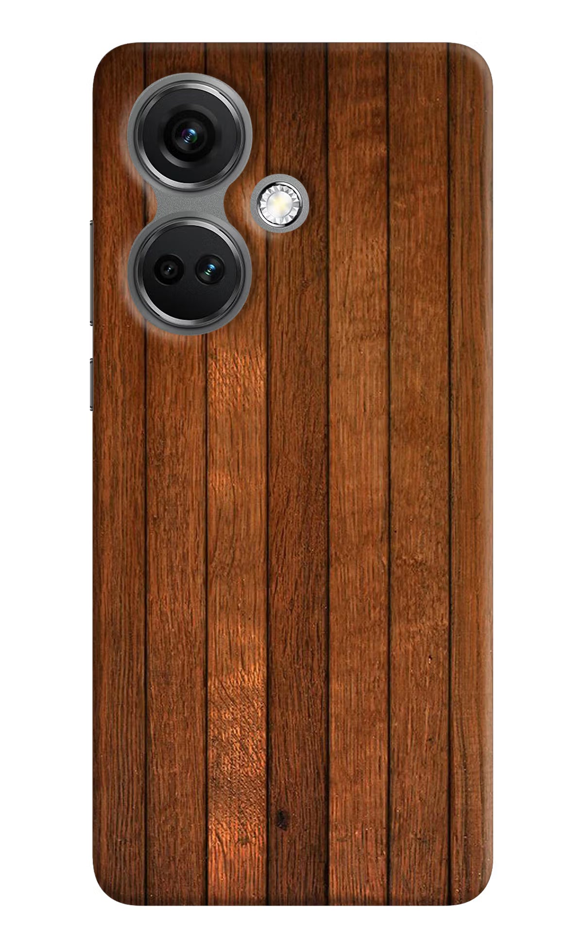 Wooden Artwork Bands OnePlus Nord CE 3 5G Hard Case Back Cover by Casekaro