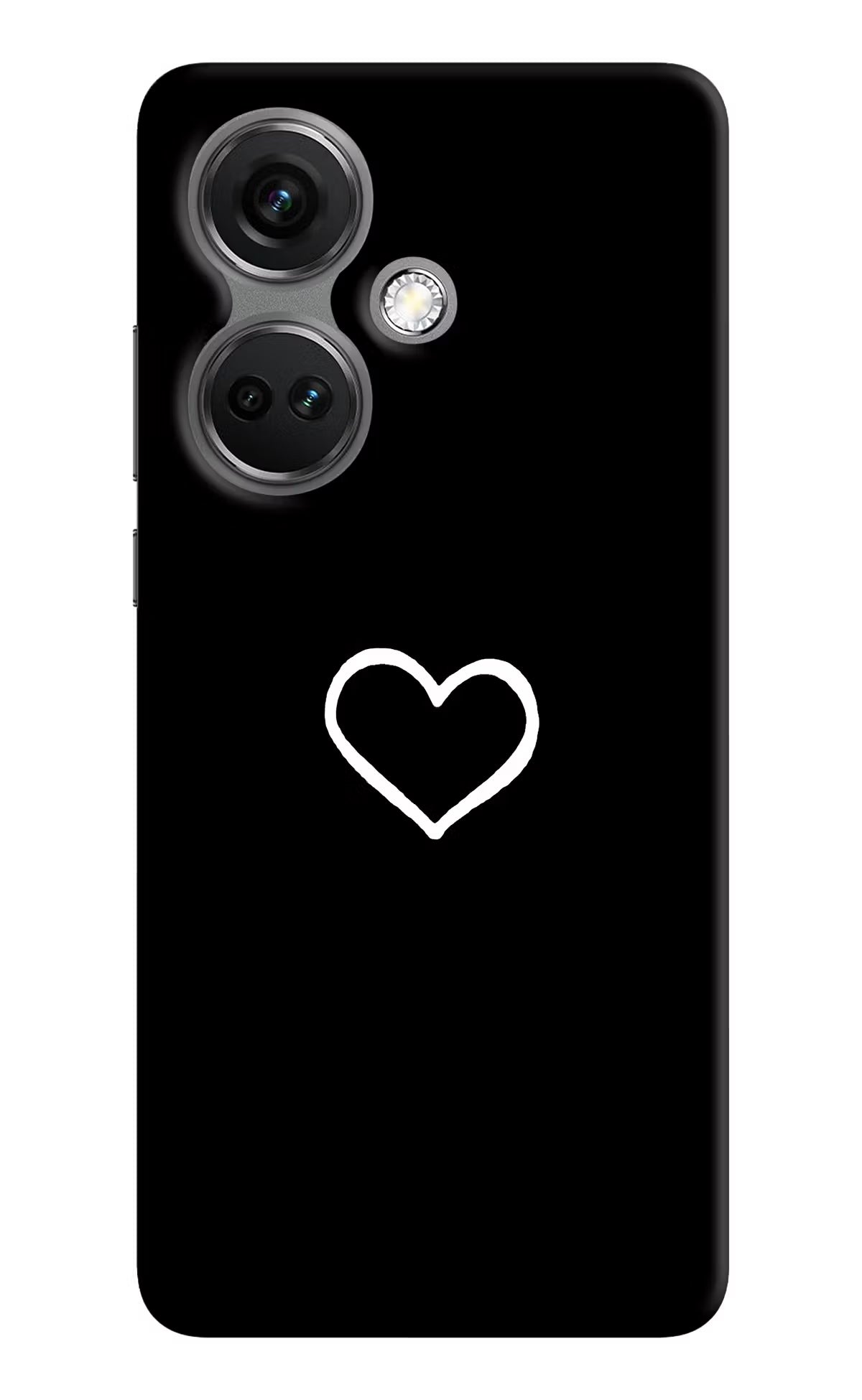 Heart OnePlus Nord CE 3 5G Hard Case Back Cover by Casekaro