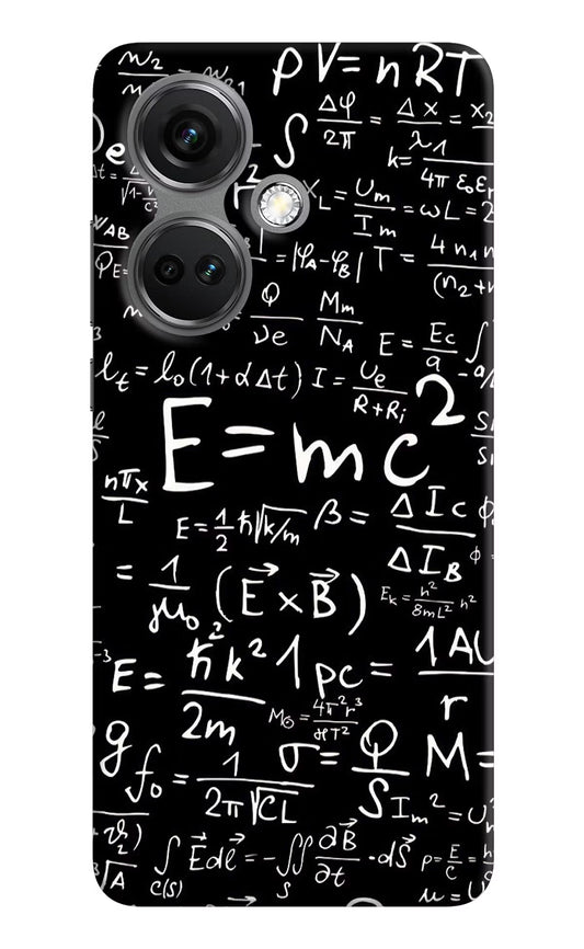 Physics Formula OnePlus Nord CE 3 5G Hard Case Back Cover by Casekaro