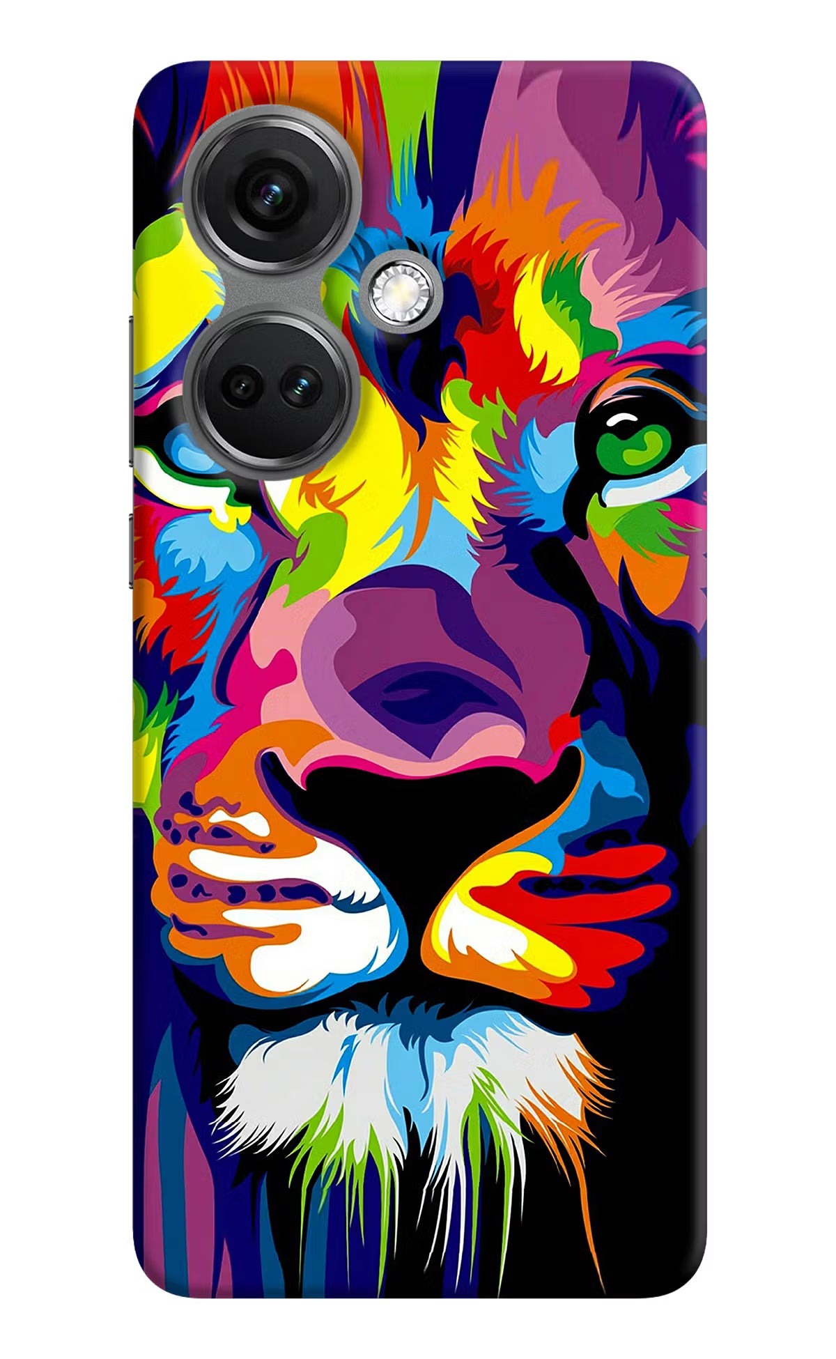 Lion OnePlus Nord CE 3 5G Hard Case Back Cover by Casekaro