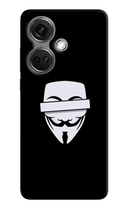 Anonymous Face OnePlus Nord CE 3 5G Hard Case Back Cover by Casekaro