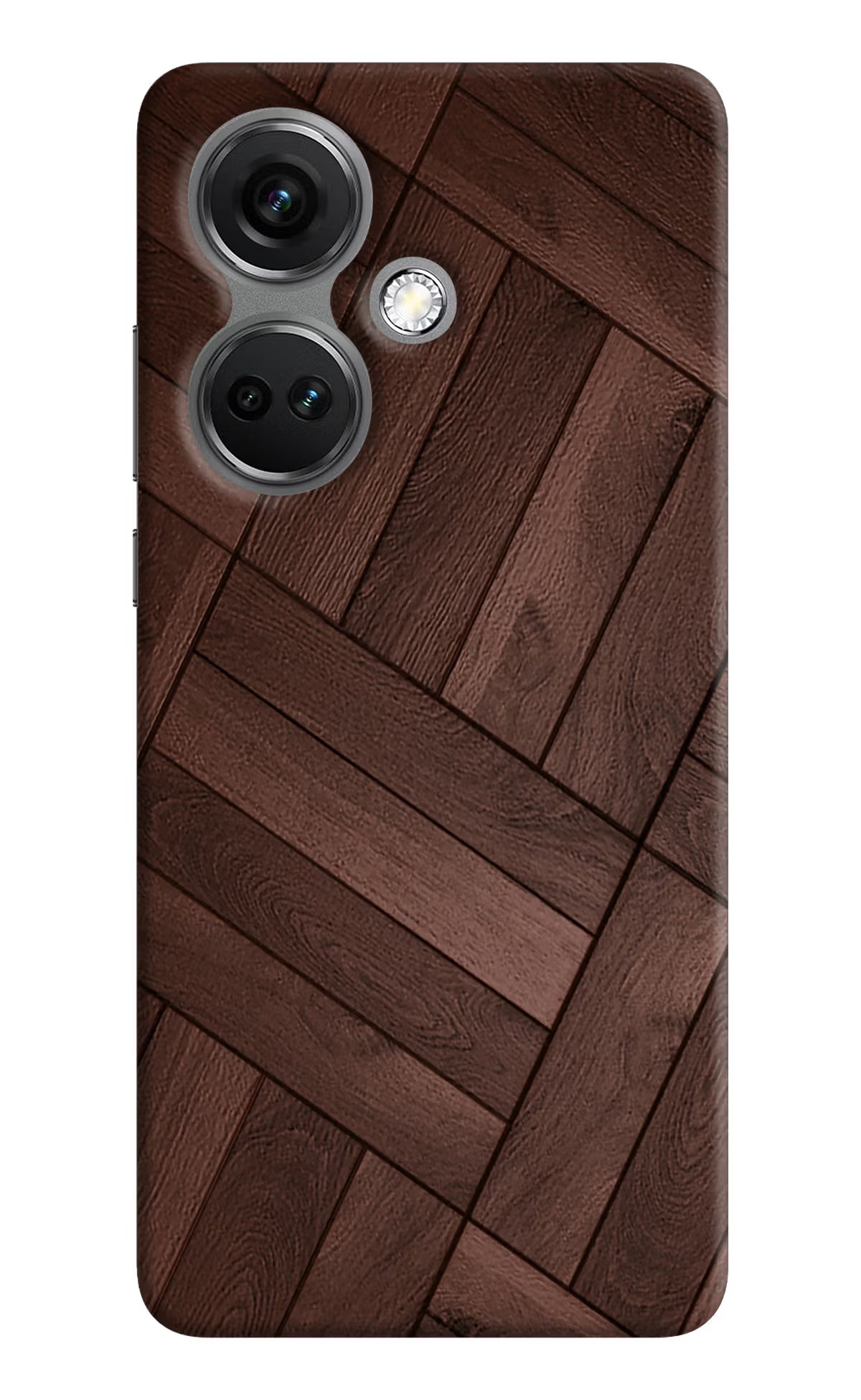 Wooden Texture Design OnePlus Nord CE 3 5G Hard Case Back Cover by Casekaro