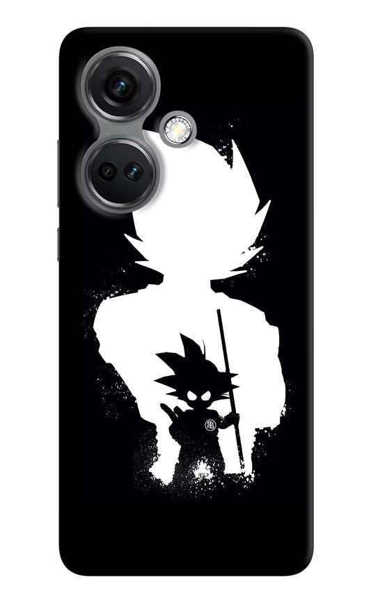 Goku Shadow OnePlus Nord CE 3 5G Hard Case Back Cover by Casekaro