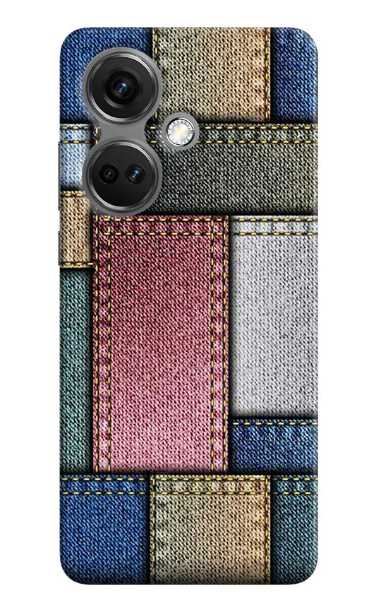 Multicolor Jeans OnePlus Nord CE 3 5G Hard Case Back Cover by Casekaro