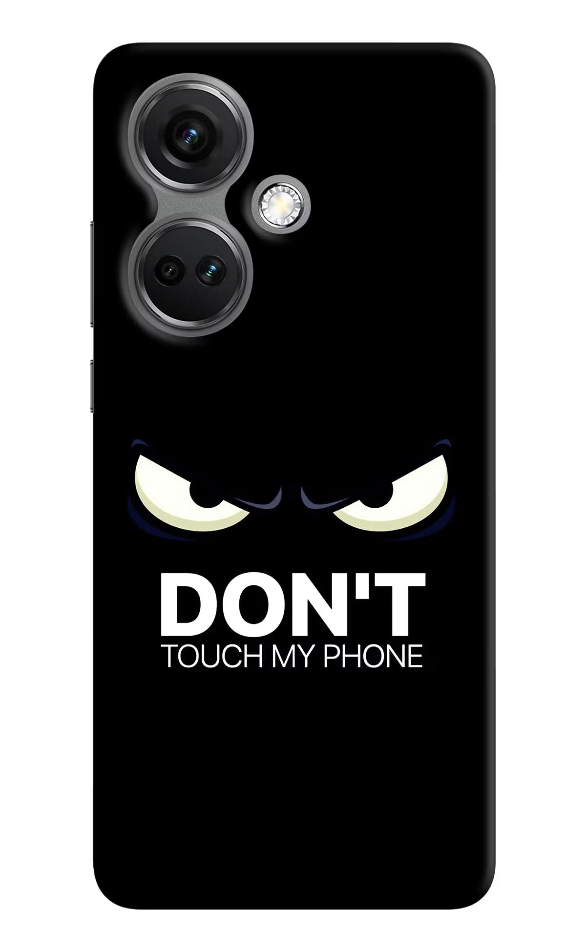 Don'T Touch My Phone OnePlus Nord CE 3 5G Hard Case Back Cover by Casekaro