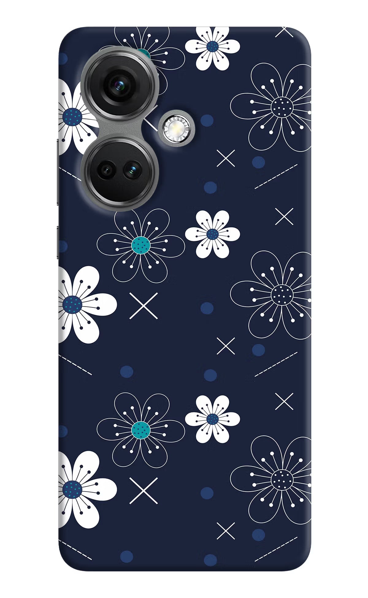 Flowers OnePlus Nord CE 3 5G Hard Case Back Cover by Casekaro