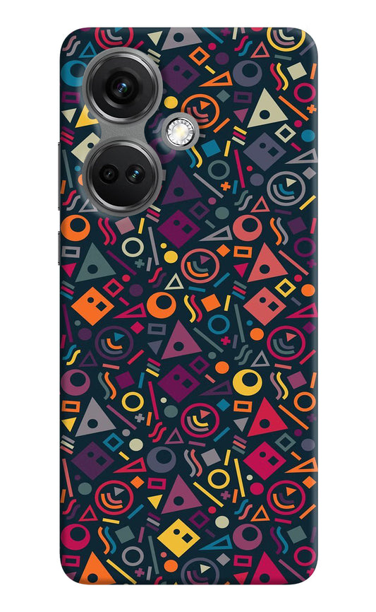 Geometric Abstract OnePlus Nord CE 3 5G Hard Case Back Cover by Casekaro