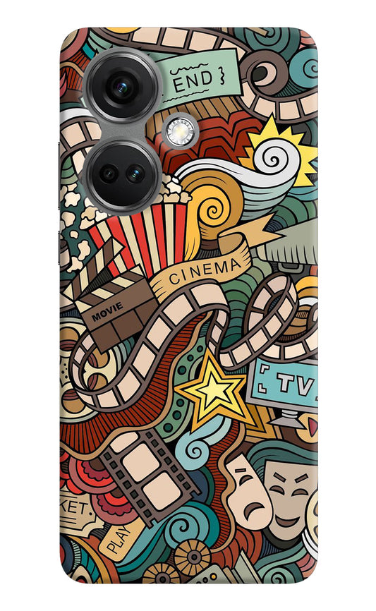 Cinema Abstract OnePlus Nord CE 3 5G Hard Case Back Cover by Casekaro