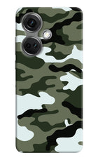 Camouflage OnePlus Nord CE 3 5G Hard Case Back Cover by Casekaro