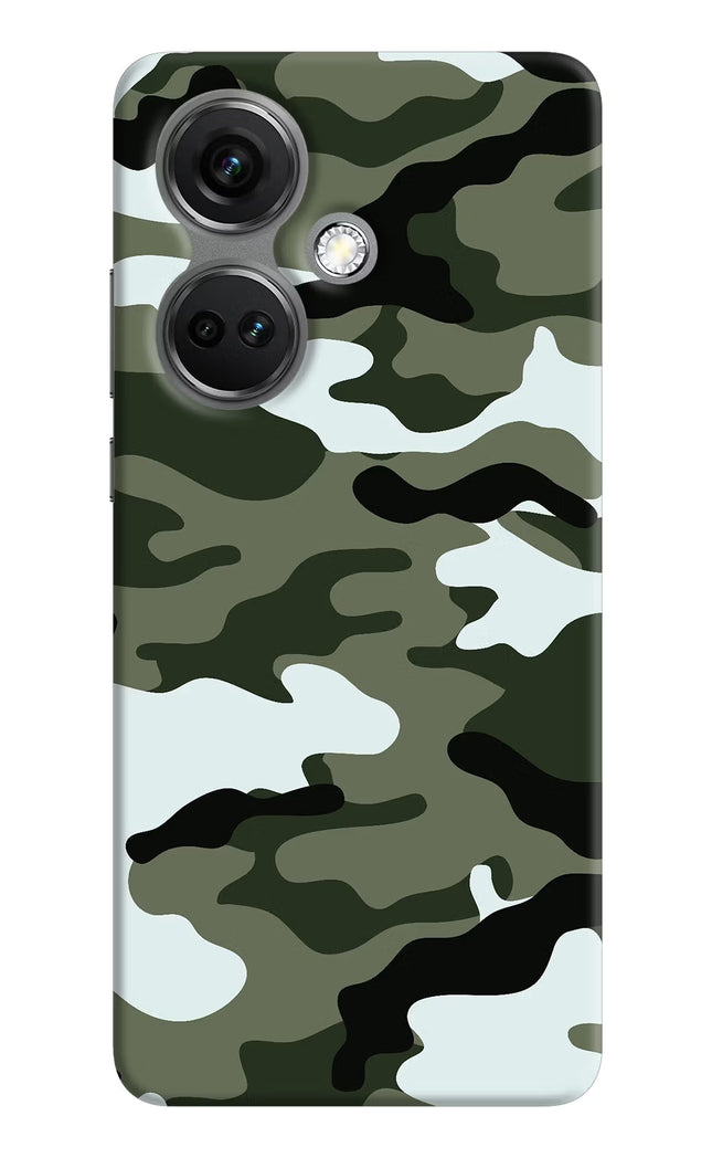 Camouflage OnePlus Nord CE 3 5G Hard Case Back Cover by Casekaro